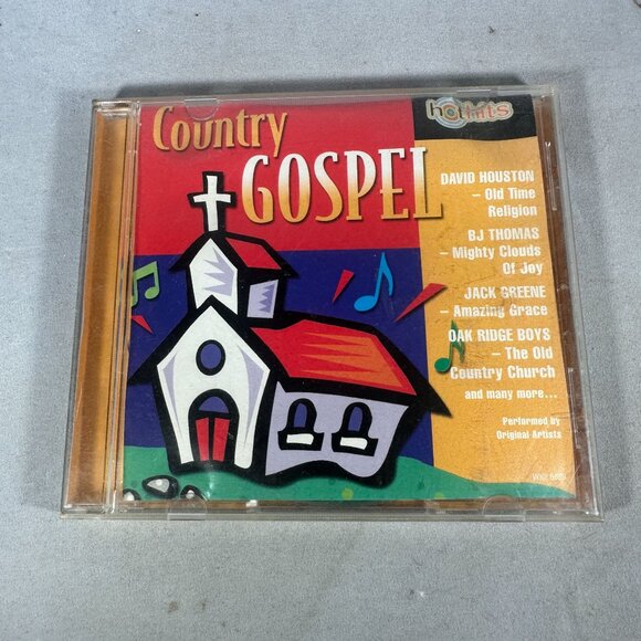 Country Gospel Hot Hits Performed By Original Artists CD Various Songs USA Made - Picture 1 of 3
